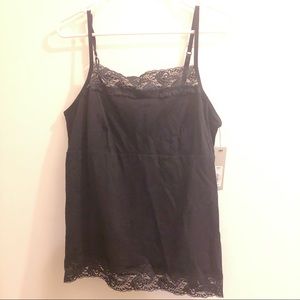 NWT Black Lace cami 0x women’s